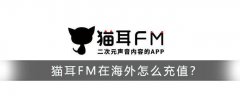 貓耳FM在台灣怎麼儲值？